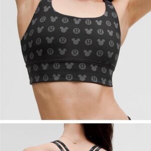 Lululemon Athletica Mickey Mouse Sports Bra and Leggings